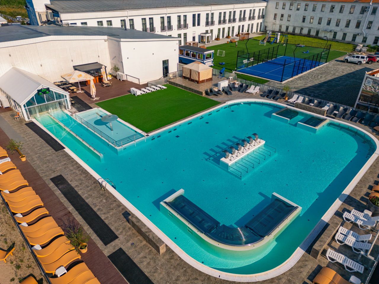 Бассейн 530 м²